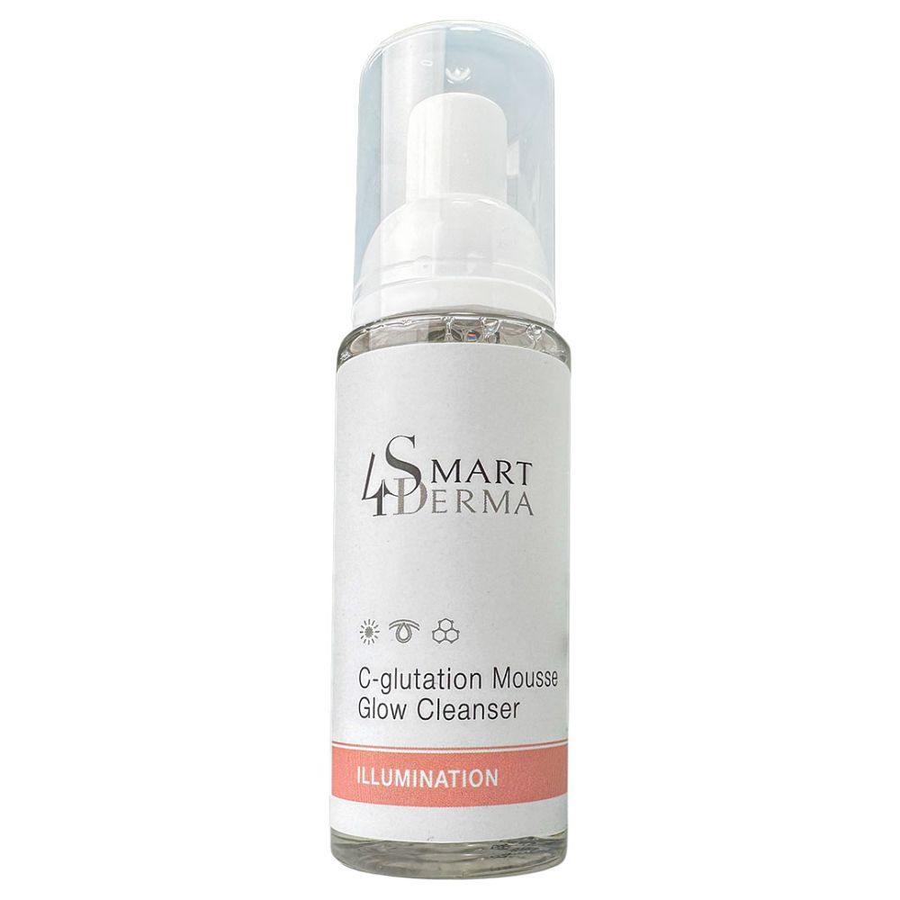 Осветляющая пенка с витамином C и глутатионом Smart4Derma C-glutation Mousse Glow Cleanser  - фото 1