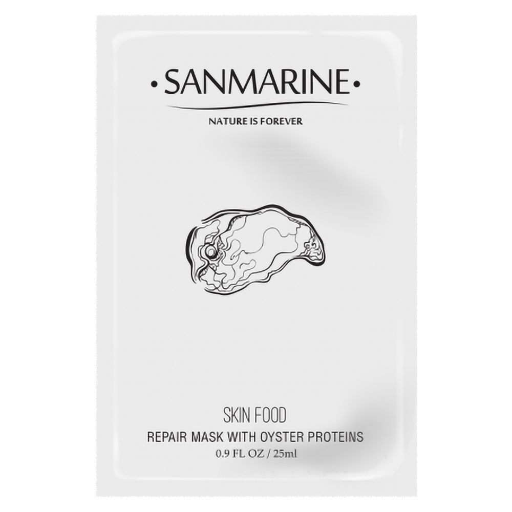 Восстанавливающая маска с протеинами устрицы Sanmarine Repair Mask With Oyster Proteins  - фото 1