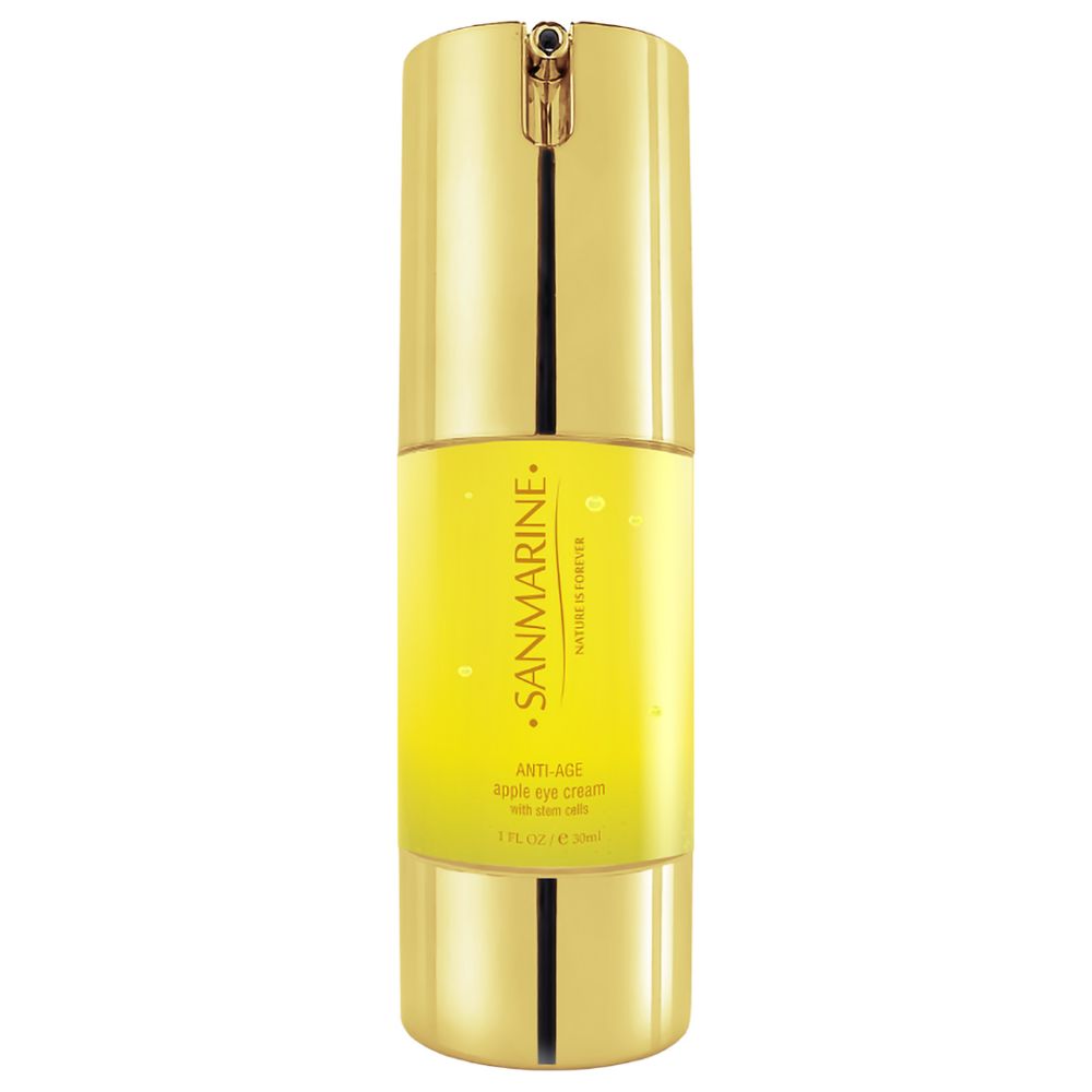 Крем для шкіри навколо очей зі стовбуровими клітинами яблука Sanmarine Eye Cream With Apple Stem Cells  - фото 1