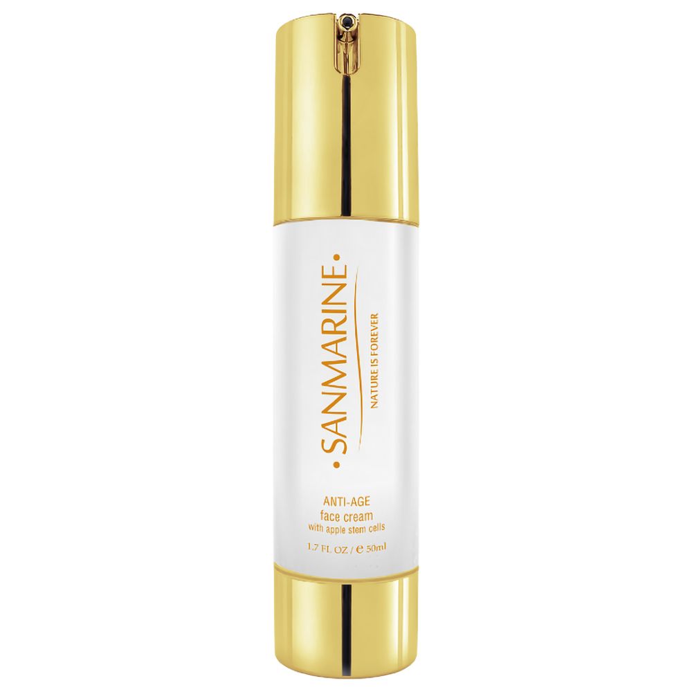 Крем для лица со стволовыми клетками яблока Sanmarine Face Cream With Apple Stem Cells  - фото 1