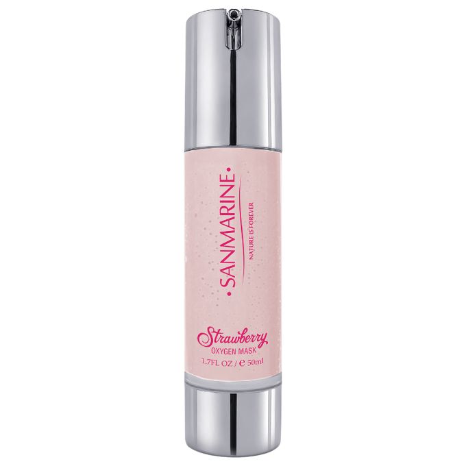 Кислородная маска с клубникой Sanmarine Strawberry Oxygen Mask